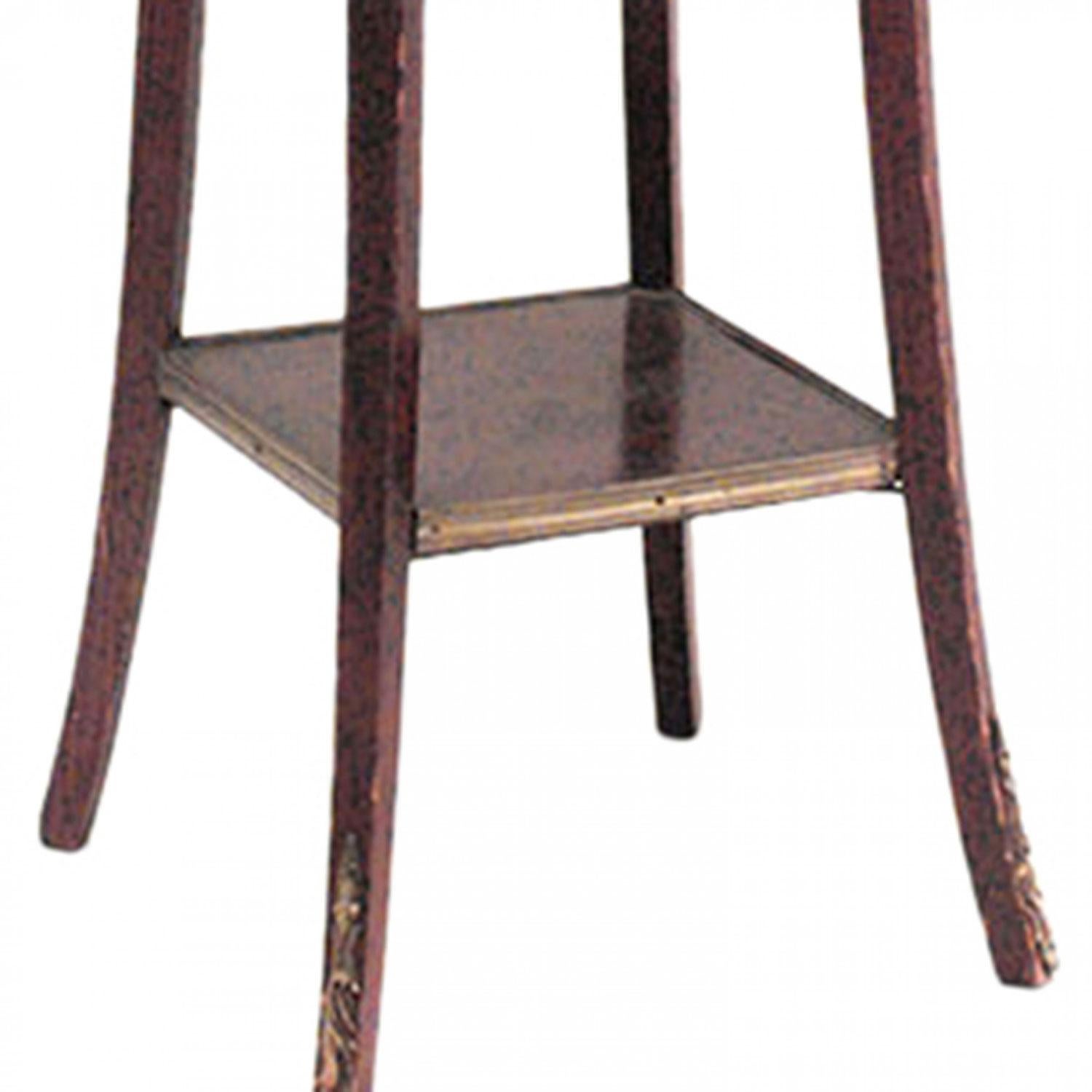 Coppia di piedistalli in mogano Luigi XV In condizioni buone in vendita a Queens, NY