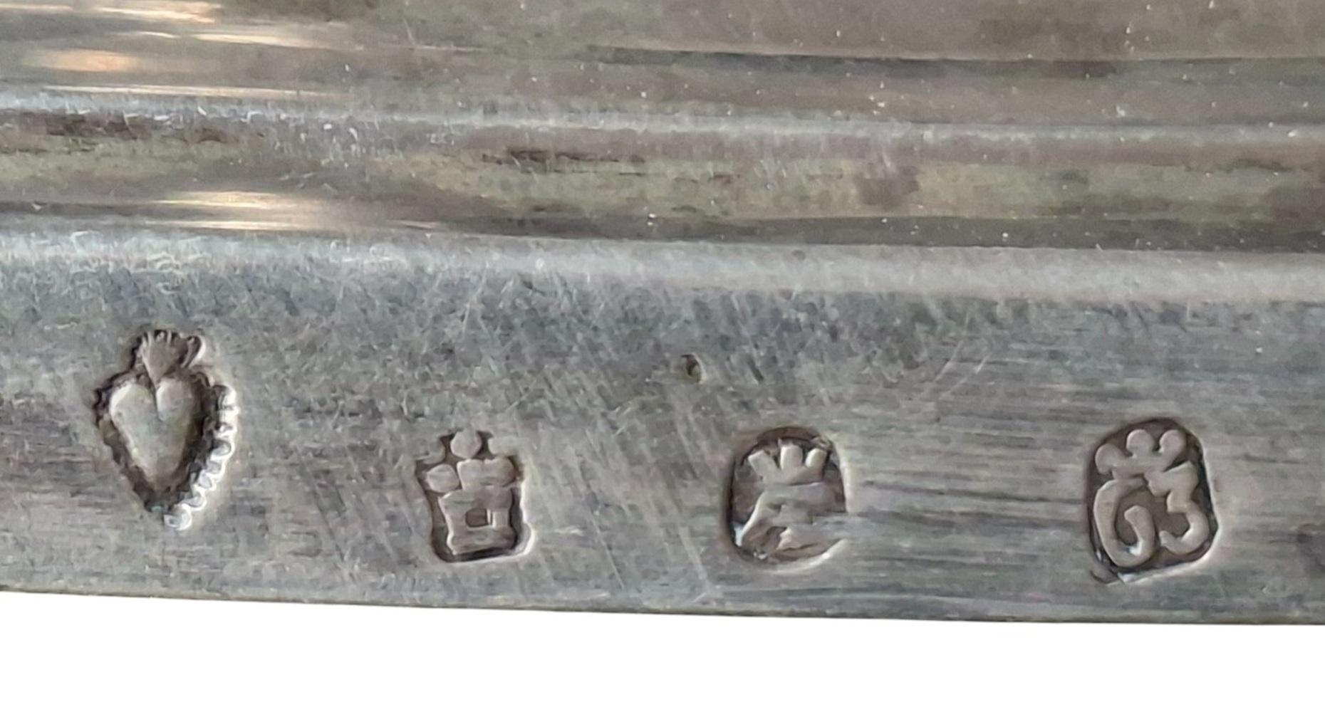 Paar Louis XV Kandelaber aus massivem Silber, Lyon 1763 - Antoine Esprit im Angebot 2