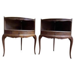 Pair of Louis XV style bedside tables