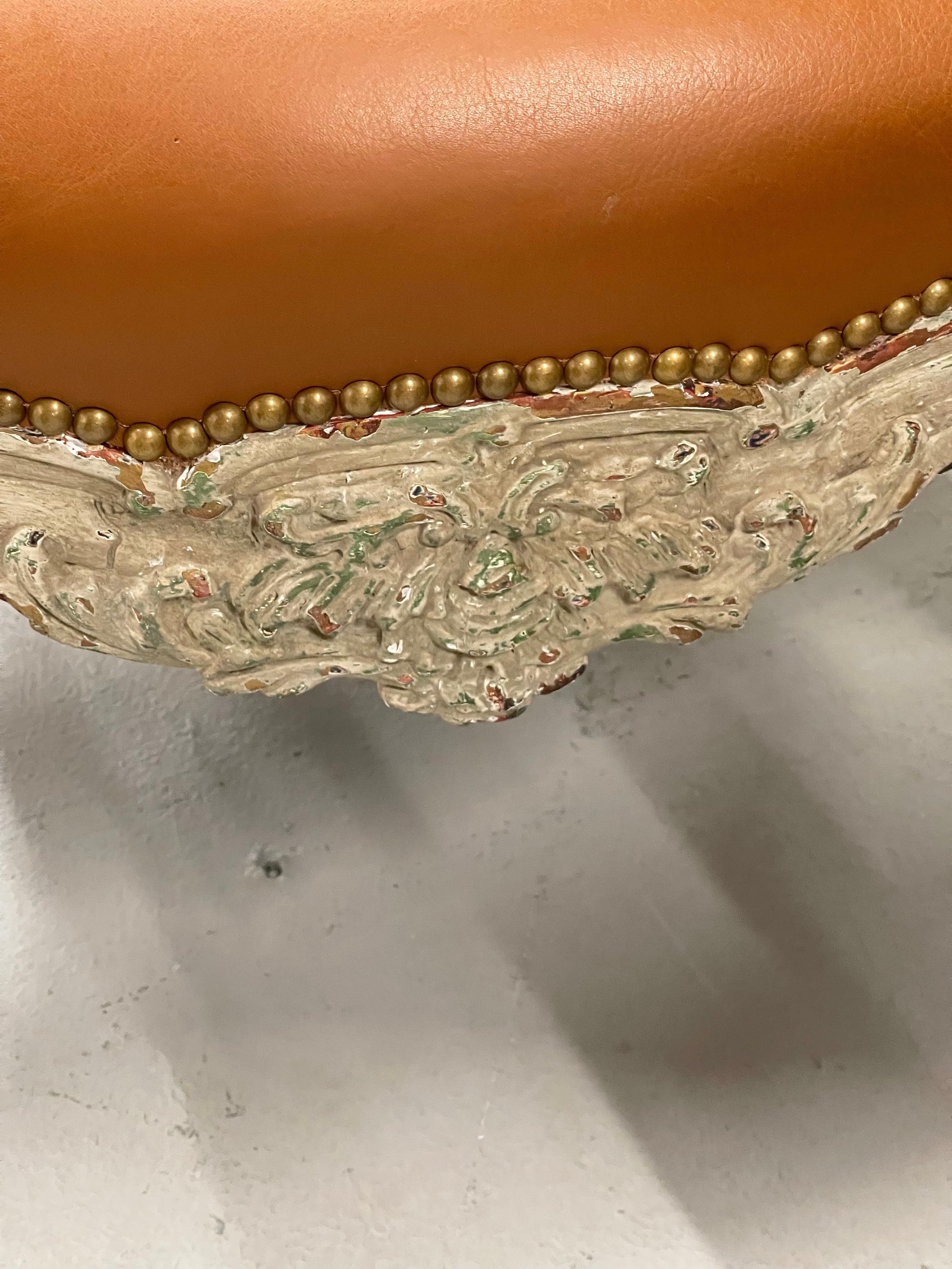 Paire de chaises bergères de style Louis XV en vente 3