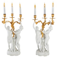 Pair of Louis XV Style Candelabras