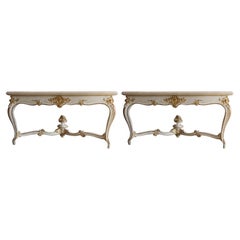 Pair of Louis XV Style Consoles
