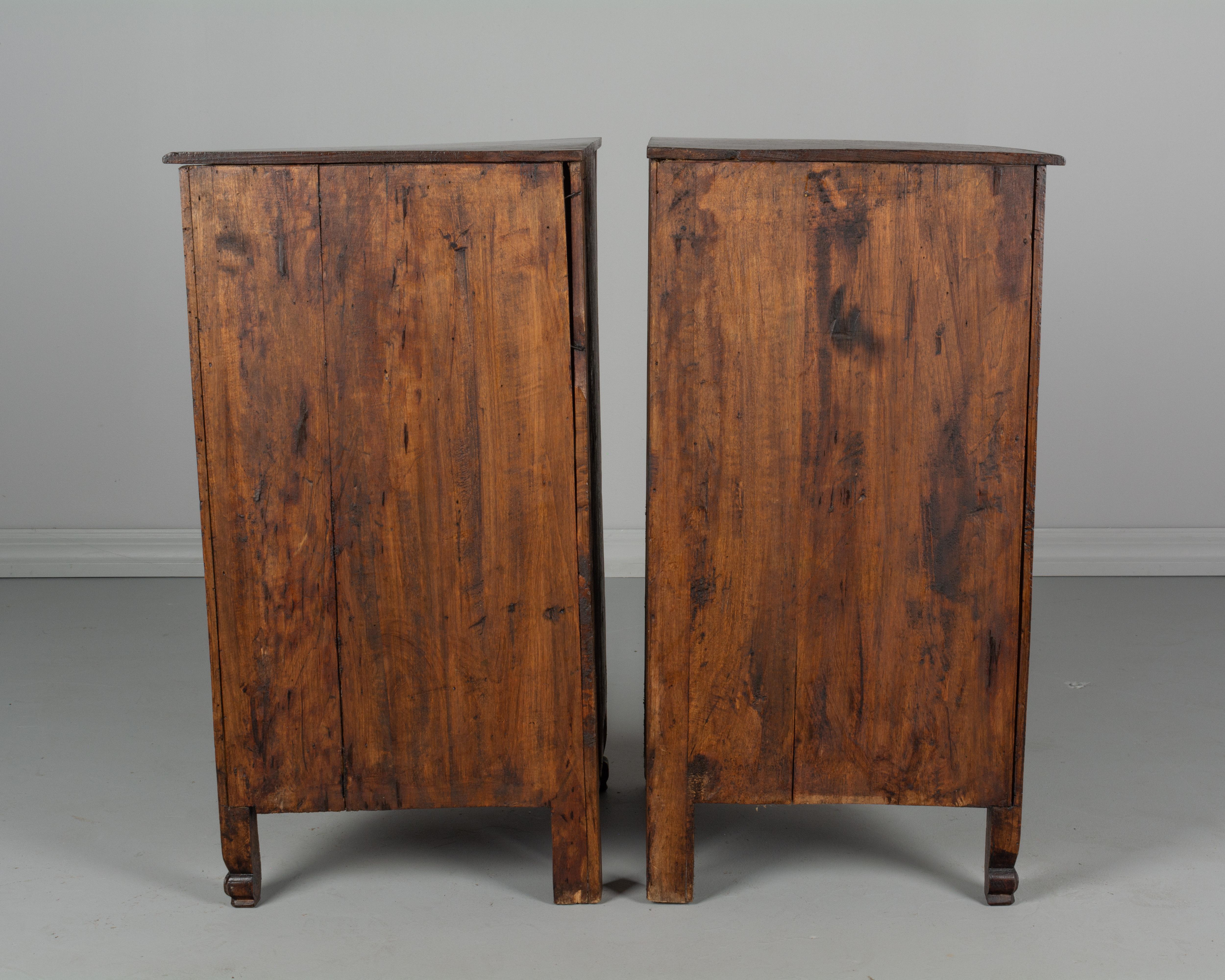 Pair of Louis XV Style Corner Cabinets 2