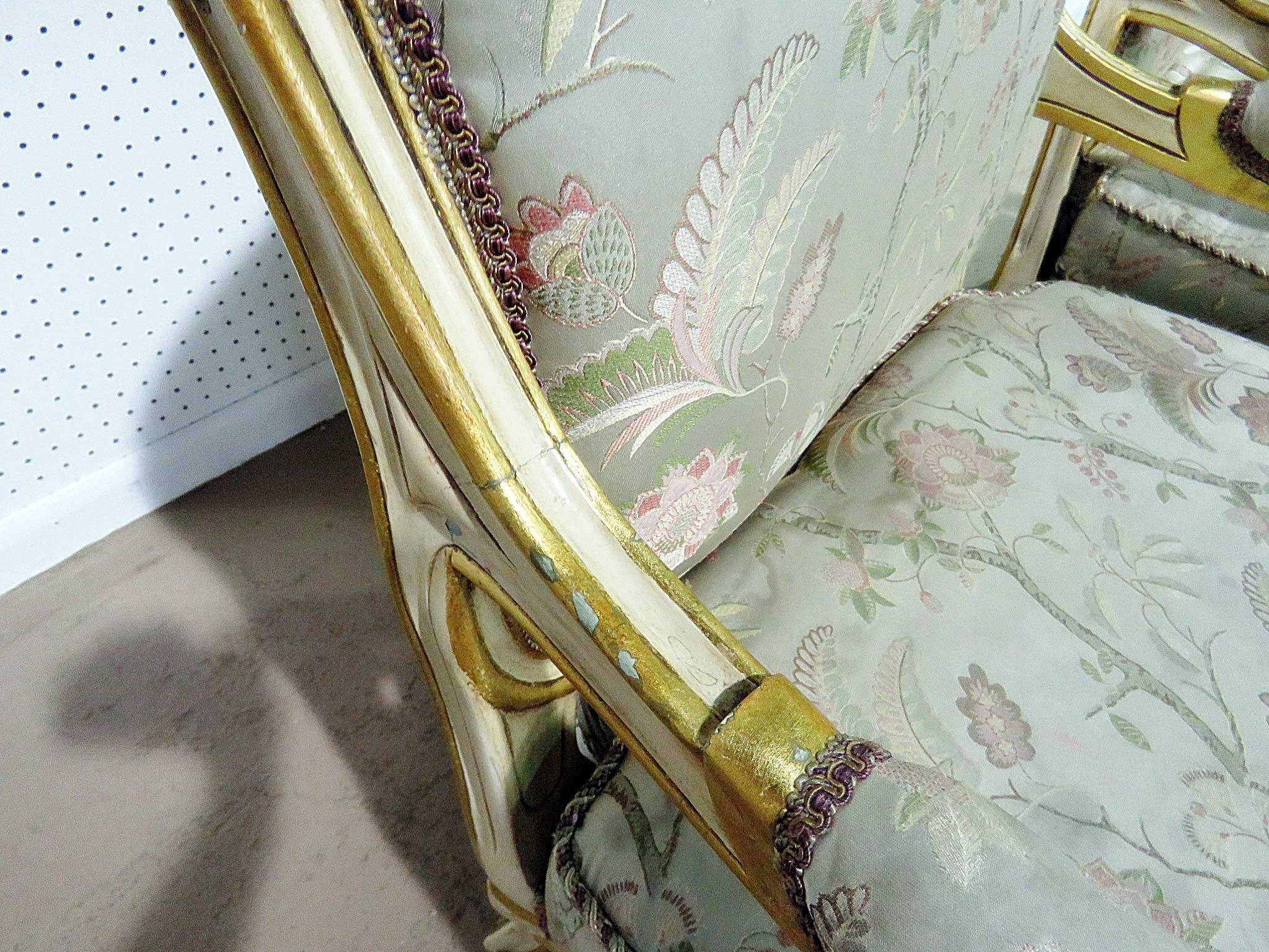 Pair of Louis XV Style Fauteuils 5