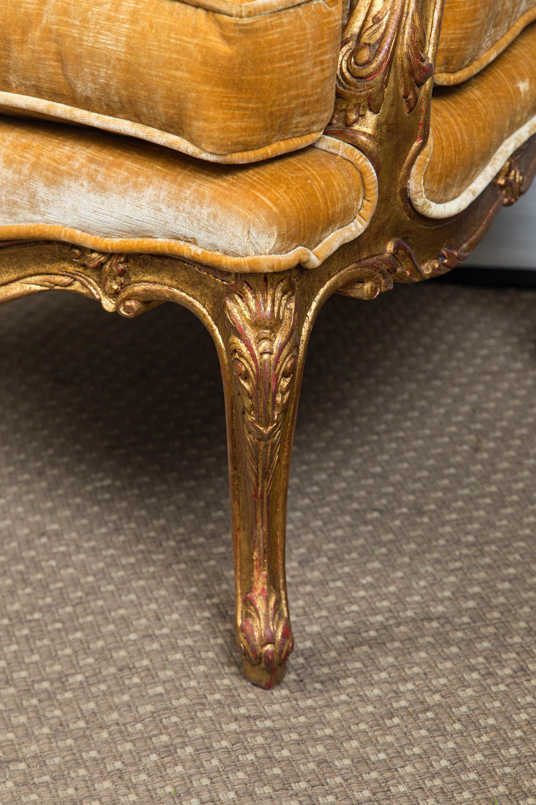 20th Century Pair of Louis XV Style Fauteuils