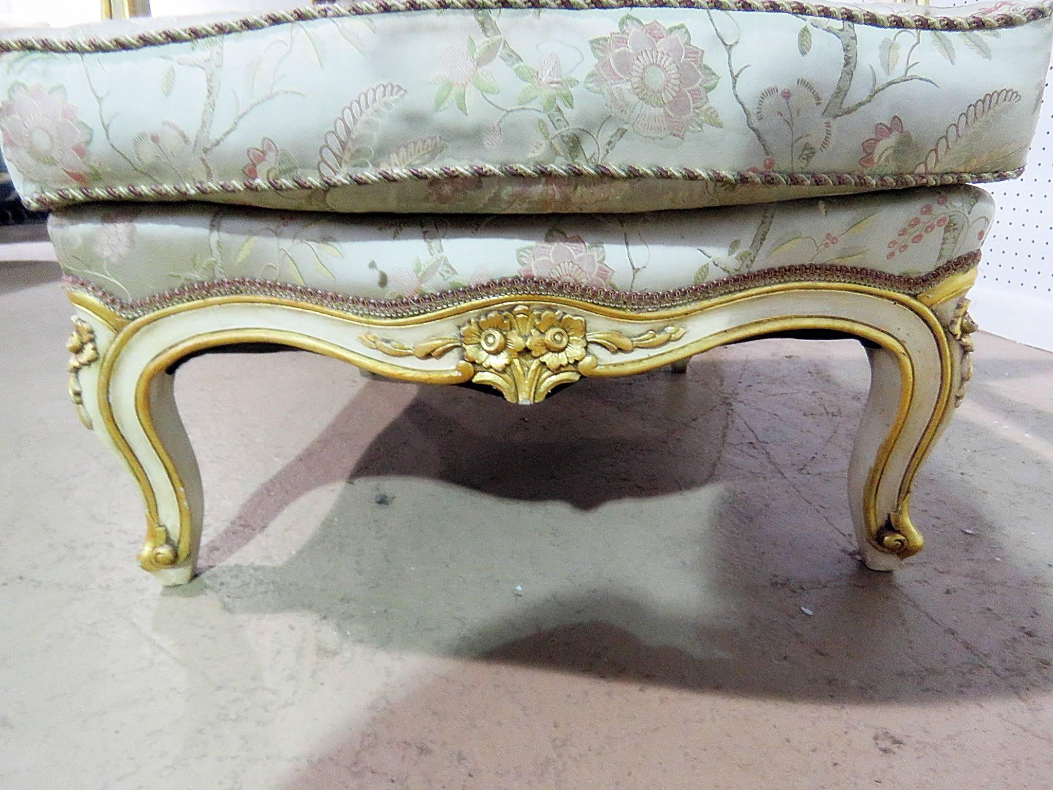 20th Century Pair of Louis XV Style Fauteuils