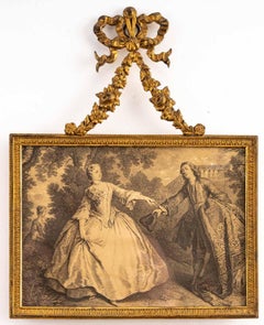 Pair of Louis XV Style Gilt Bronze Frames