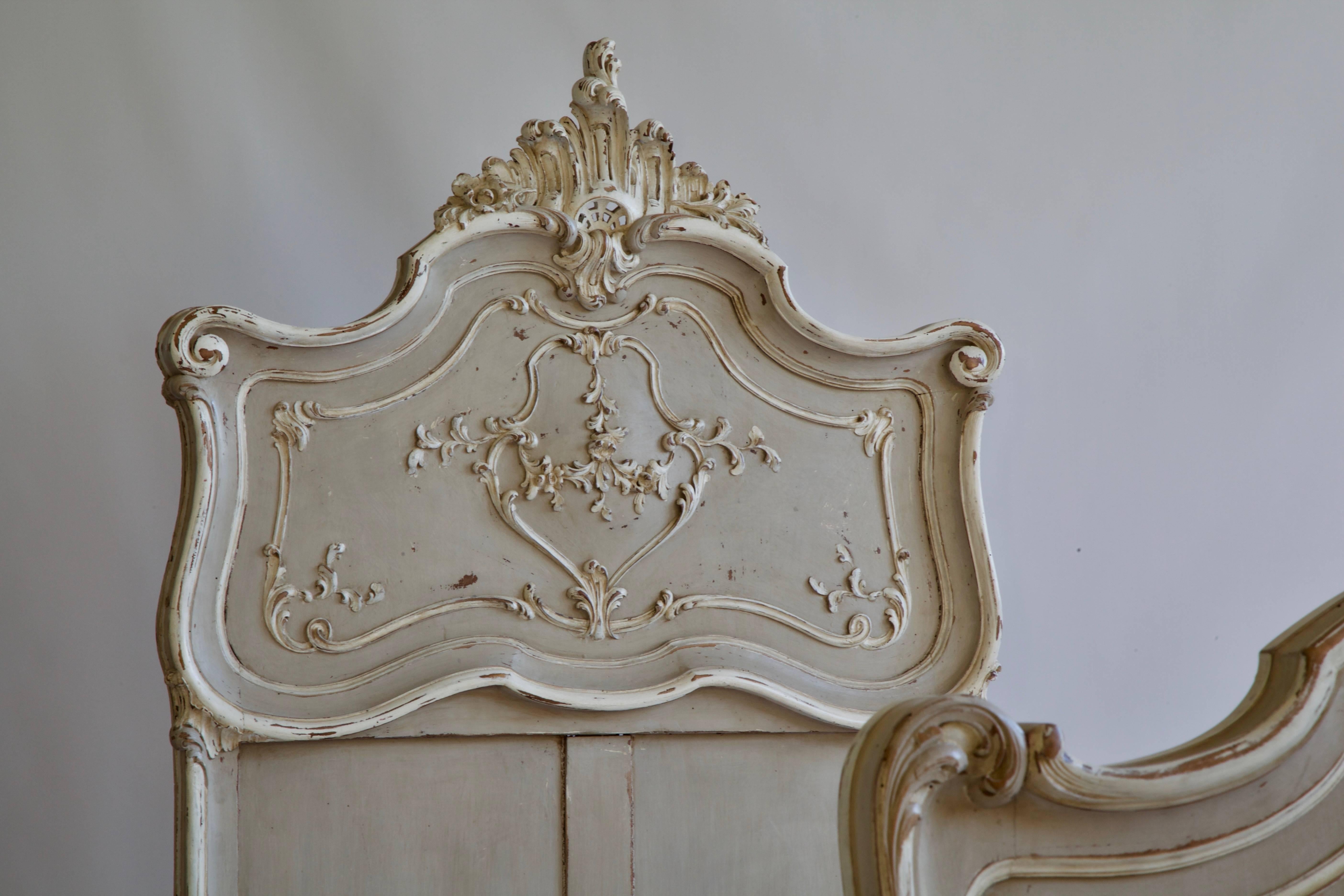 Pair of Louis XV Style Matching Beds 1