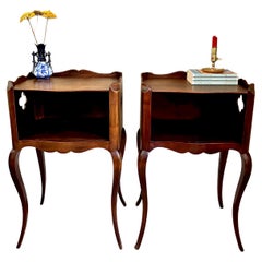 Pair Of Louis XV Style Night Stands/Bedside Tables