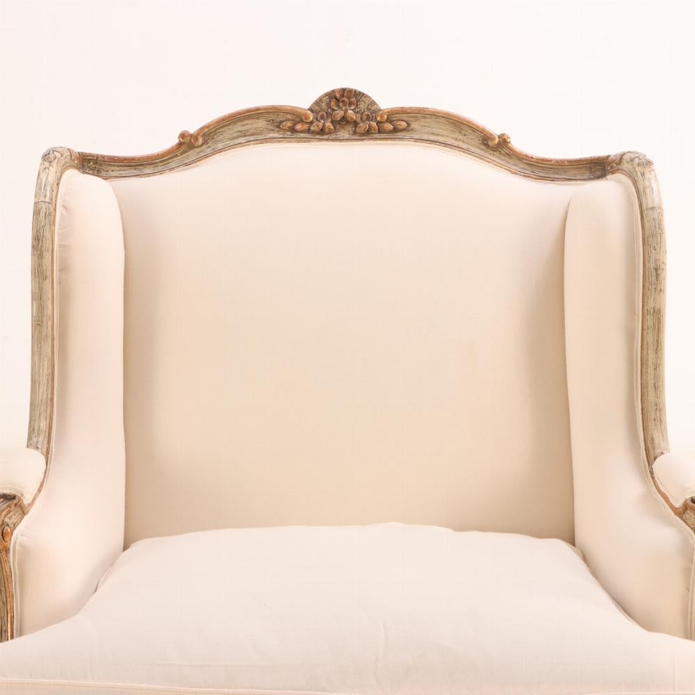 Pareja de sobremesas estilo Luis XV  Sillas Bergere, C 1920. Estadounidense en venta