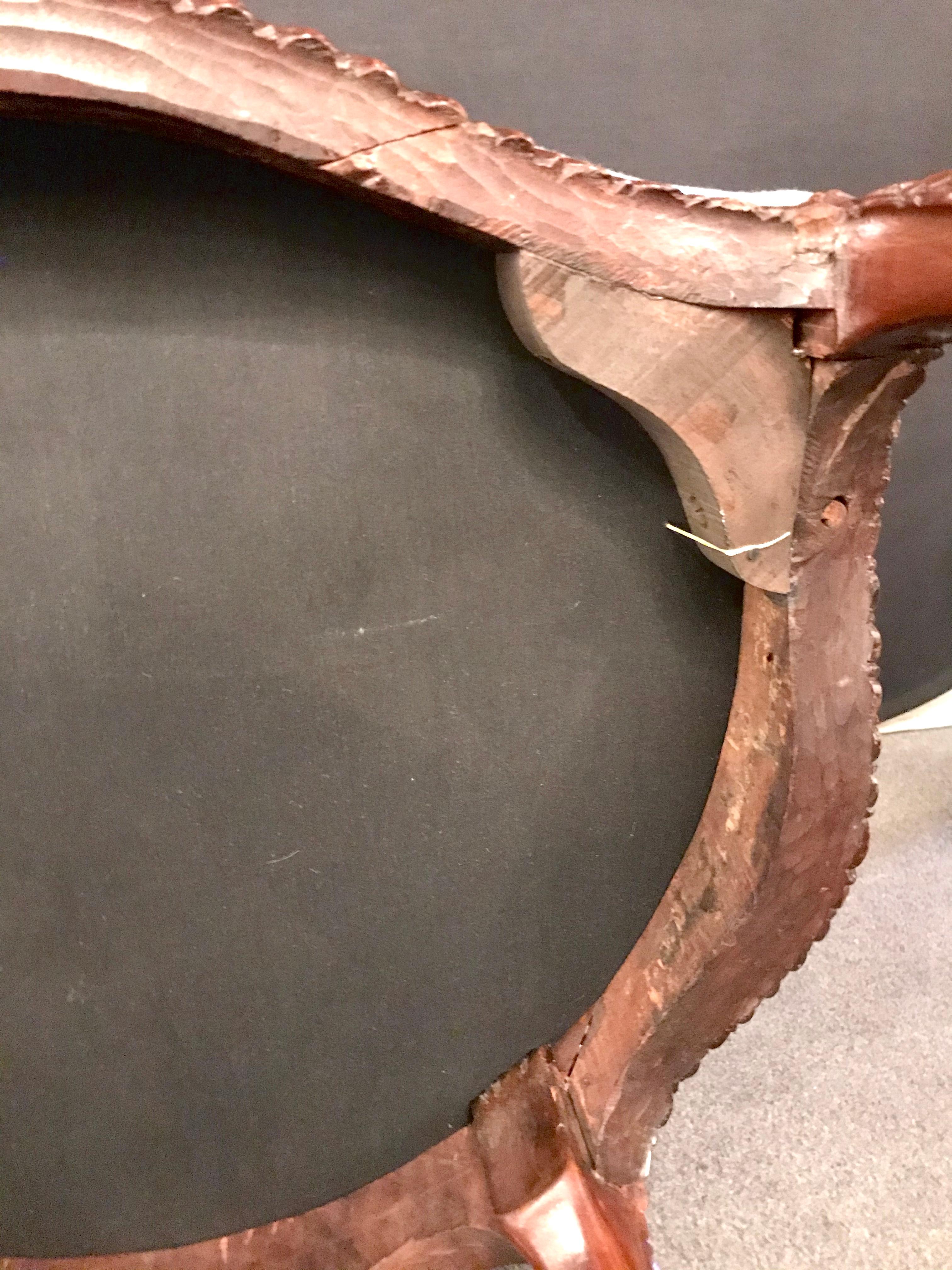 Sessel im Louis XV.-Stil, elfenbeinfarbener Scalamandre-Stoff, Nussbaum, 1950er Jahre im Angebot 13
