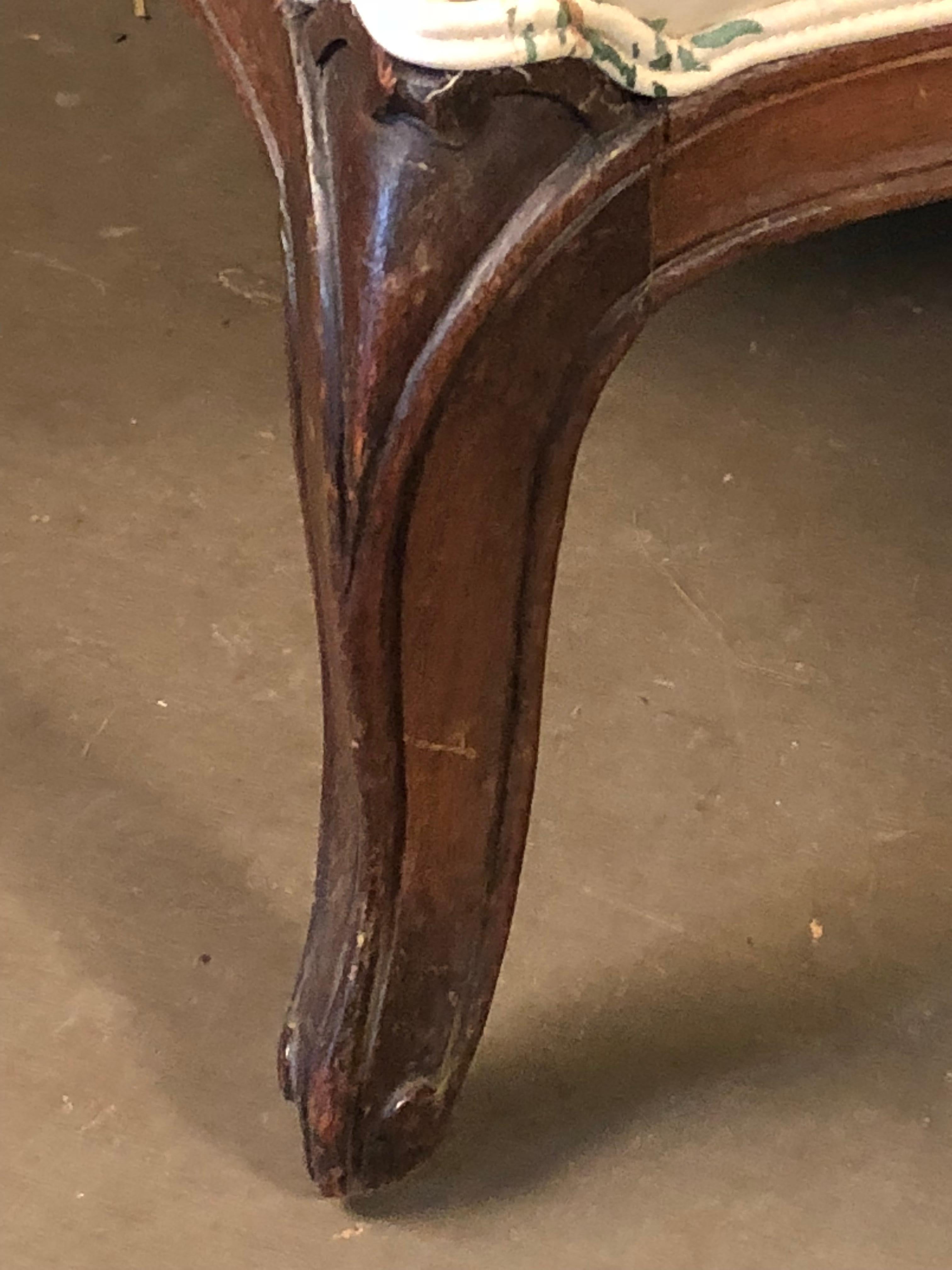 Pair of Louis XV Upholstered Armchairs, 18th Century 9