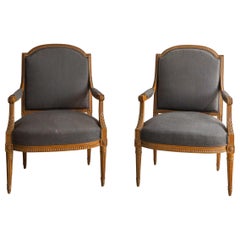 Pair of Louis XVI Armchairs