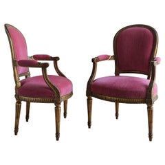 Pair of Louis XVI Armchairs