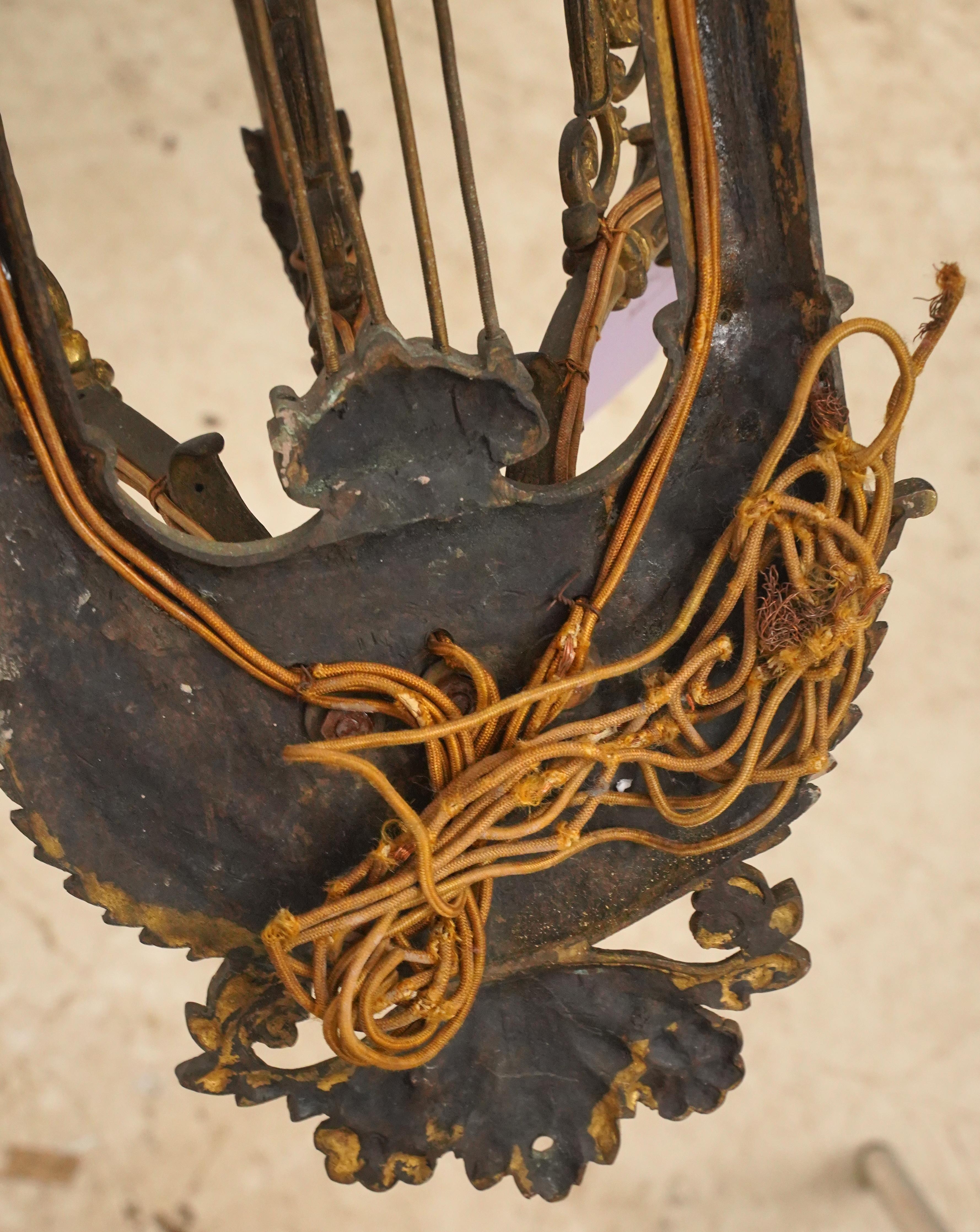 Pair of Louis XVI Bronze 5 Arm Wall Sconces For Sale 12