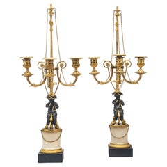 Pair of Louis XVI Candelabra