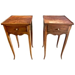 Pair of Louis XVI/Directoire Style Petites Commodes or Nightstands