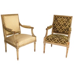 Pair of 18th Century Louis XVI Fauteuils