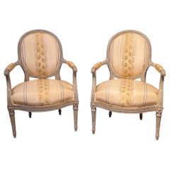 Pair of Louis XVI Fauteuils