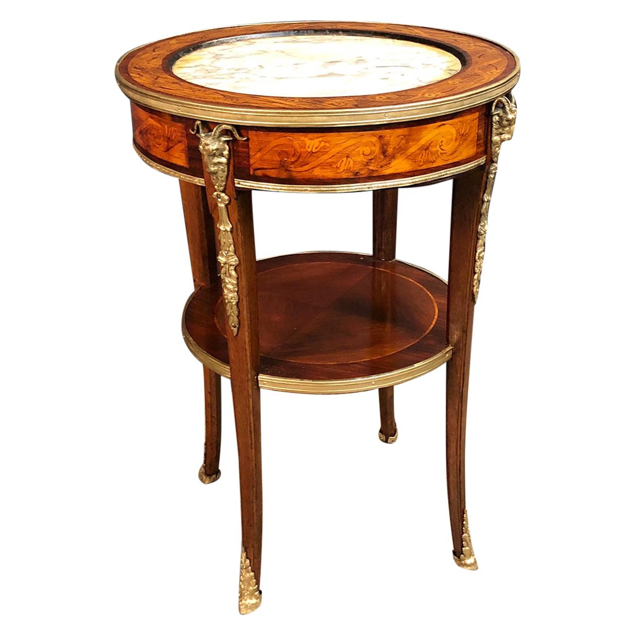 Pair of Louis XVI Round Tables