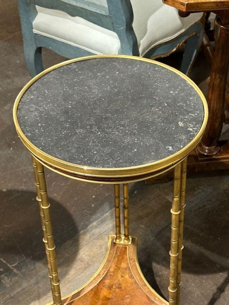 Pair of Louis XVI Side Tables In Good Condition For Sale In Dallas, TX