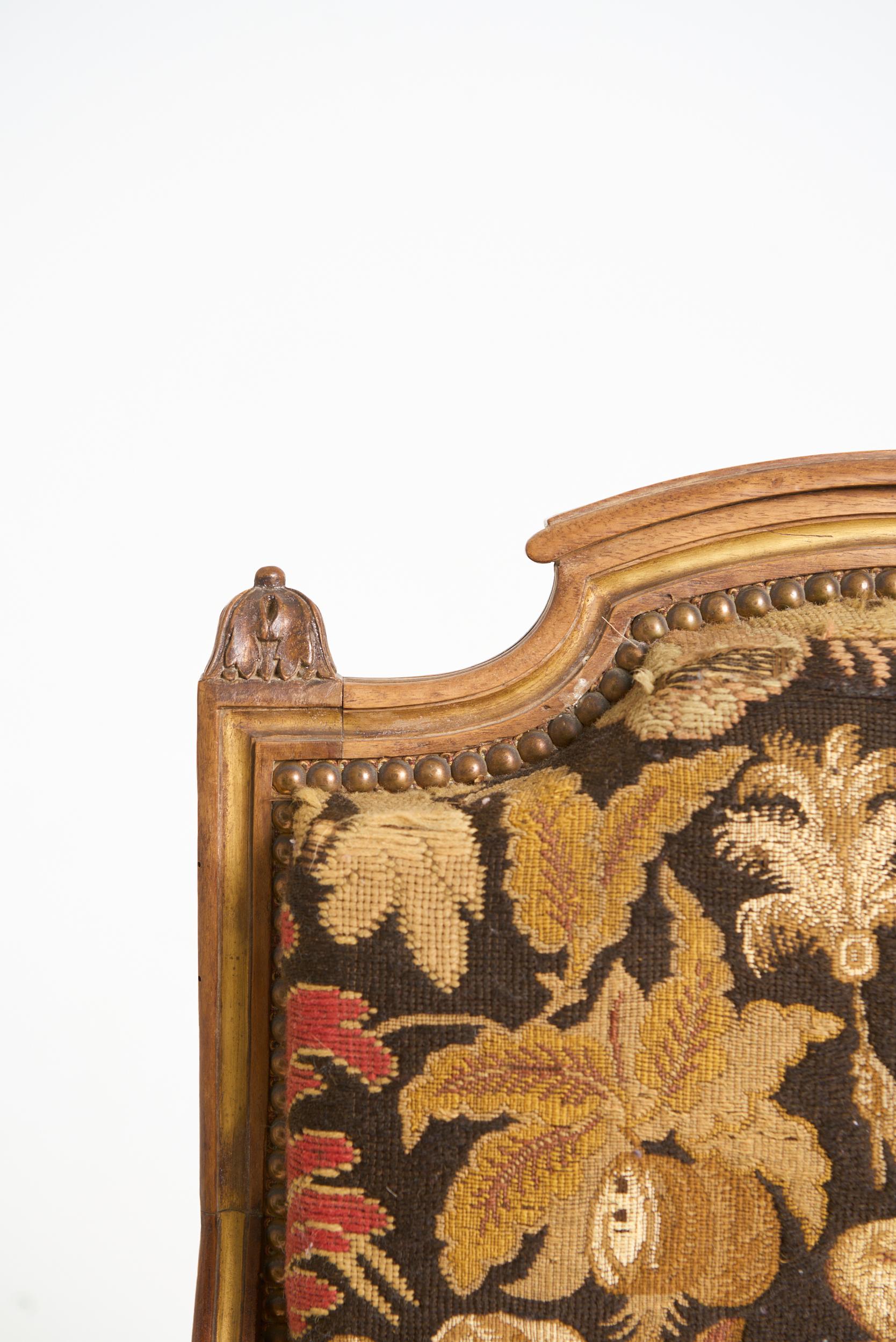 Pair of Louis XVI Style Armchairs In Good Condition For Sale In London, GB