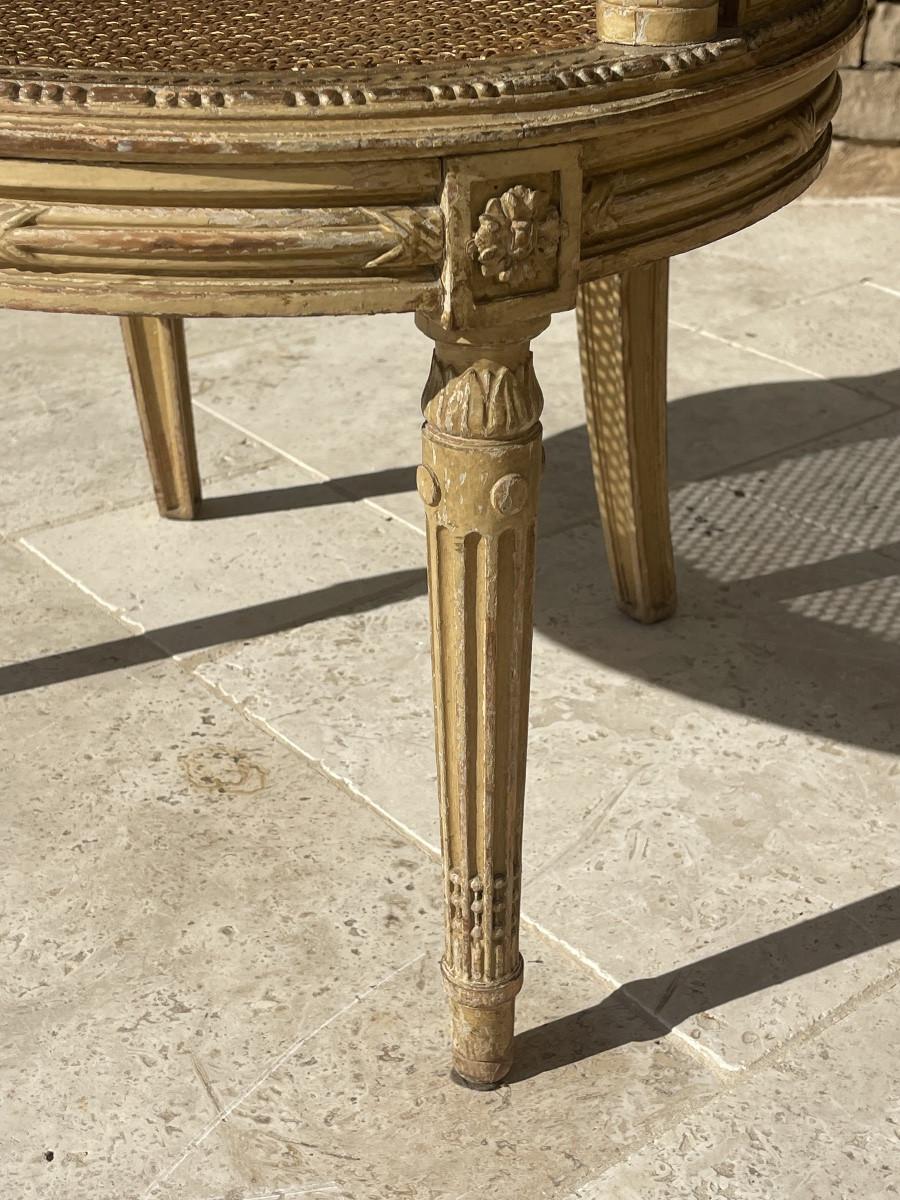 XIXe siècle Paire de fauteuils de style Louis XVI en vente