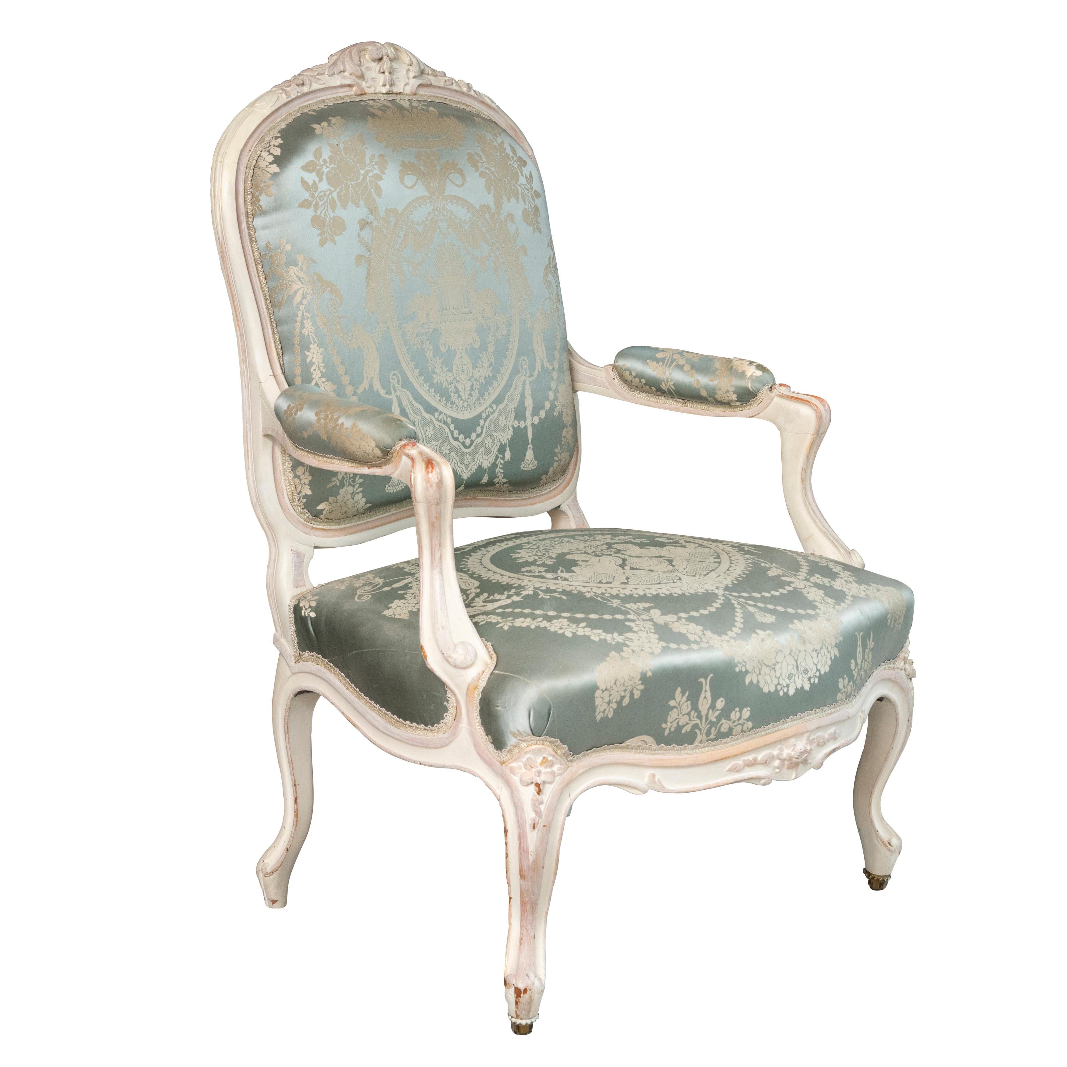 Pareja de Sillones estilo Luis XVI, Francia circa 1890 Francés en venta