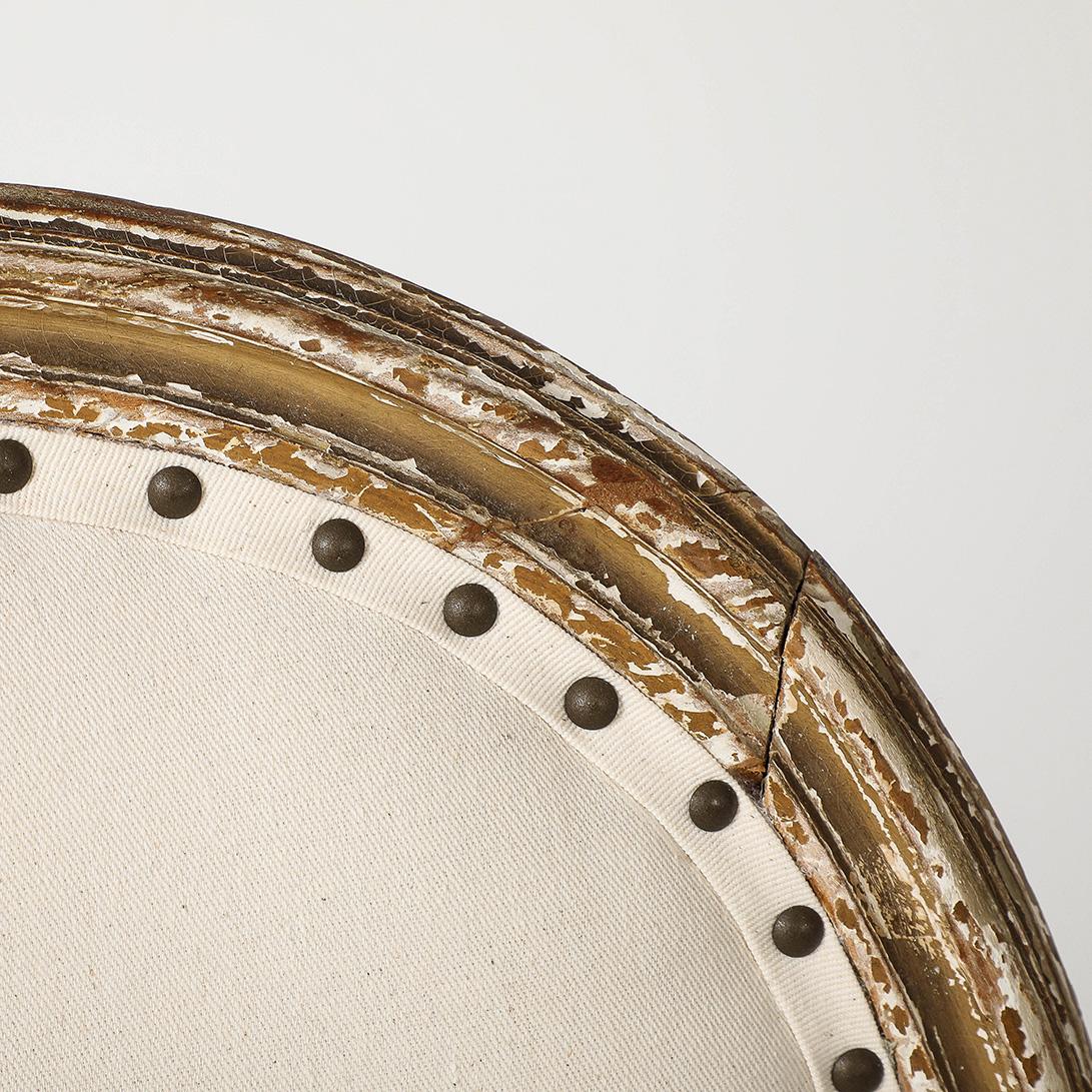 Paire de fauteuils de style Louis XVI, fin du 19e siècle en vente 6