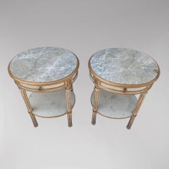 Pair Of Louis XVI Style Bedside Tables