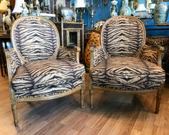 Pair of Louis XVI Style Bergers