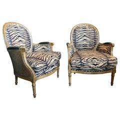 Pair of Louis XVI Style Bergers