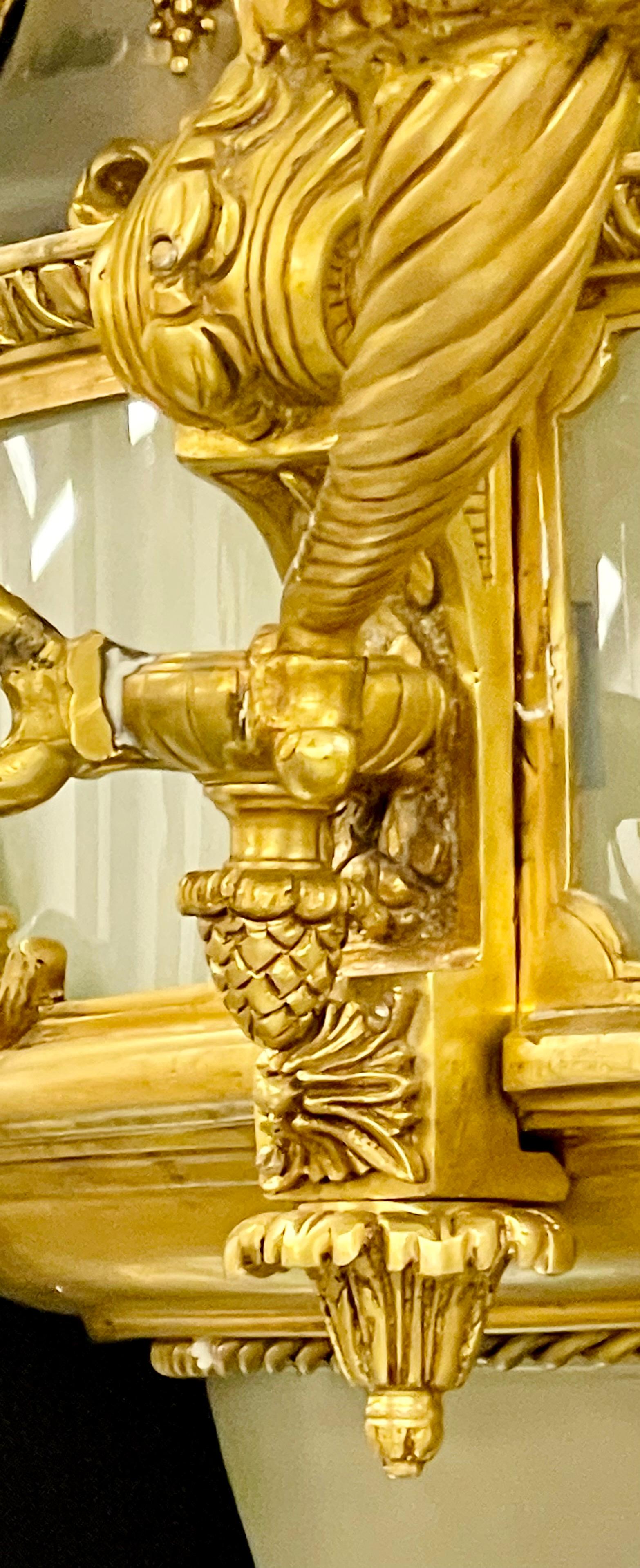 Coppia di lampadari in bronzo in stile Luigi XVI in vendita 8