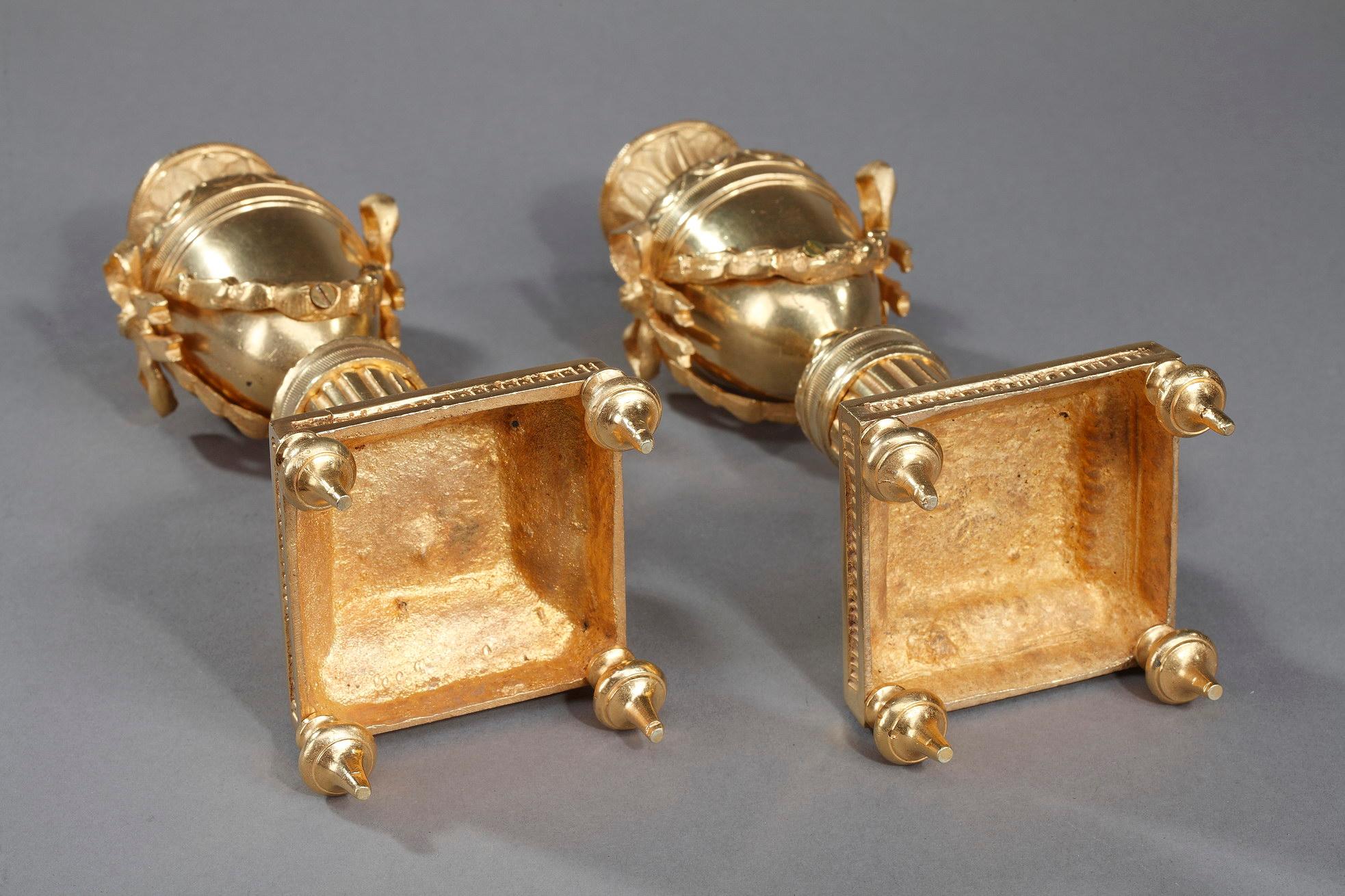 Pair of Louis XVI Style Cassolettes 4