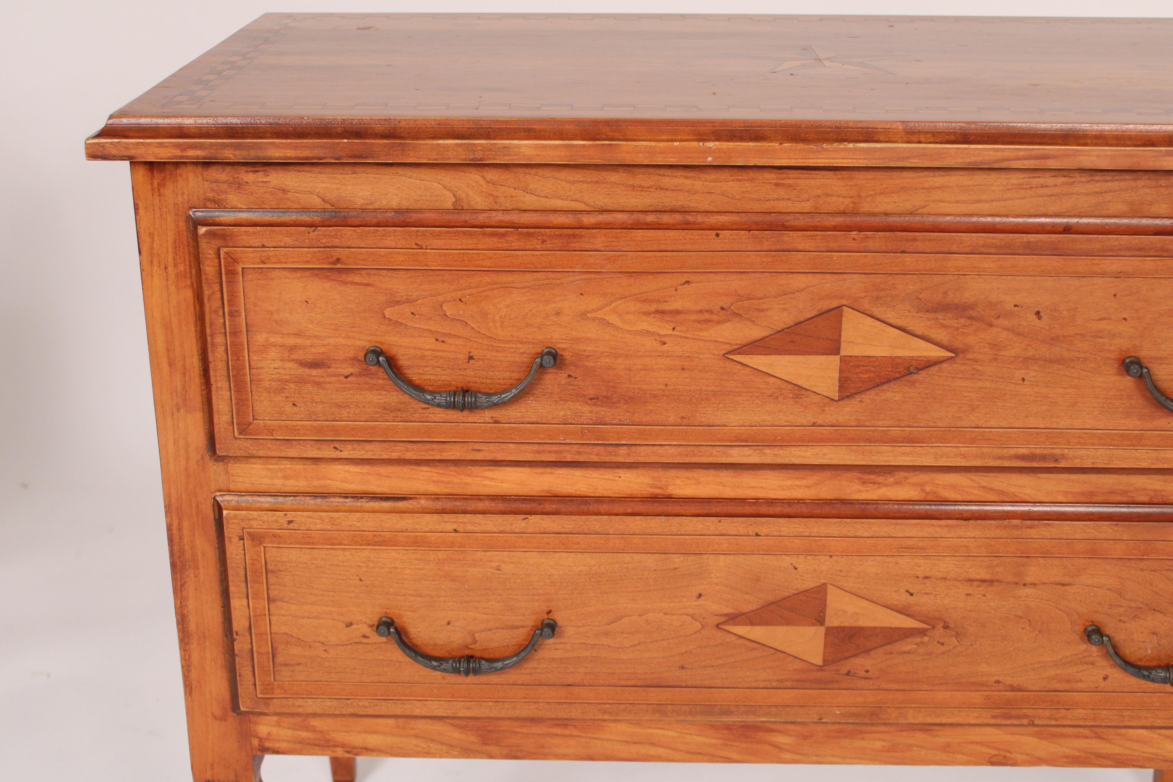 Pair of Louis XVI style Chests of Drawers 5