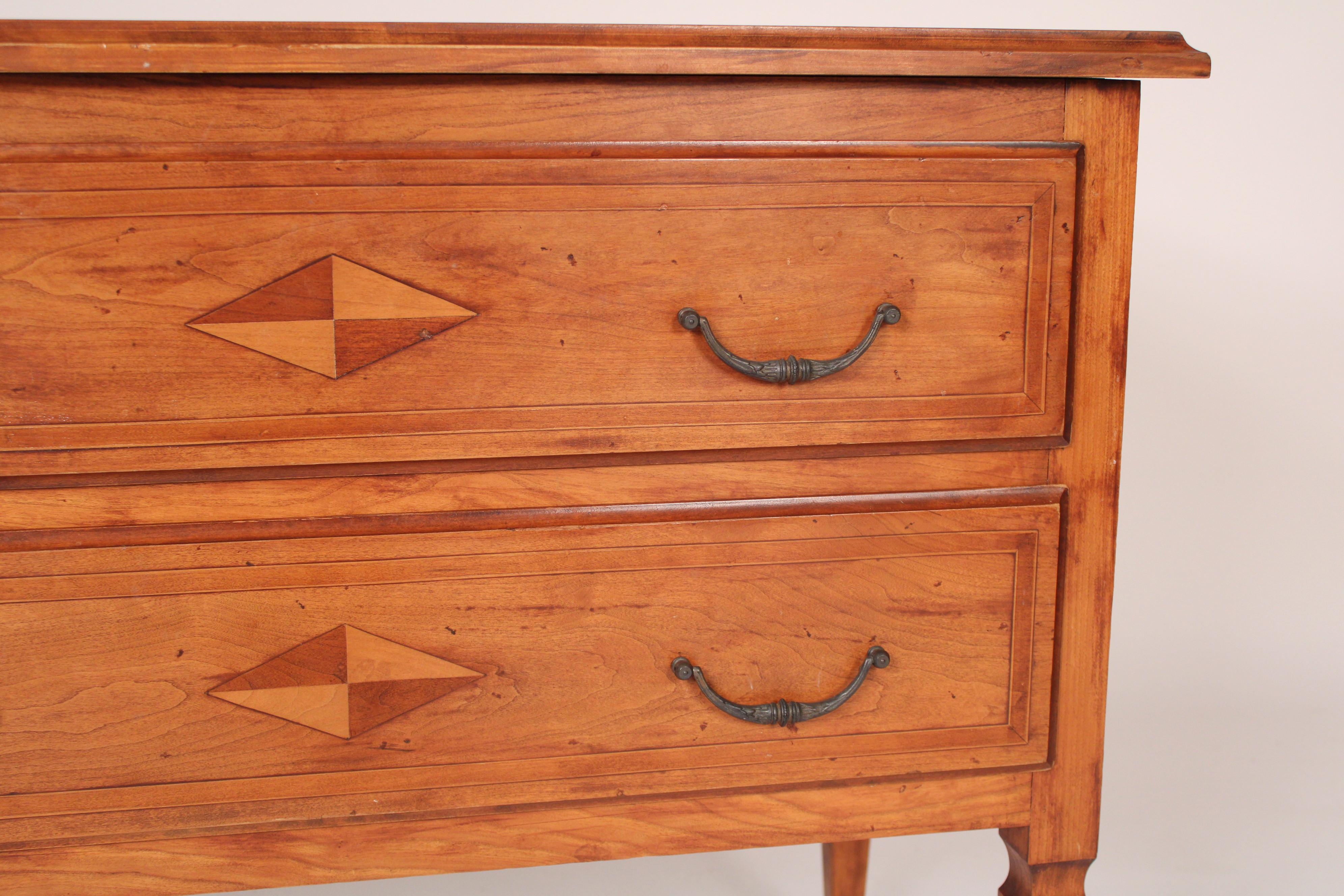 Pair of Louis XVI style Chests of Drawers 4