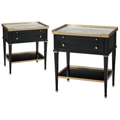 Pair of Louis XVI Style Nightstands