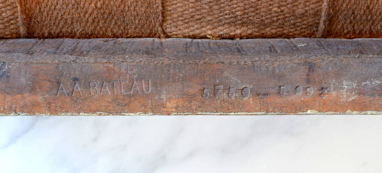 Beistellstühle im Louis-XVI-Stil von Armand-Albert Rateau, Paar (Holz) im Angebot