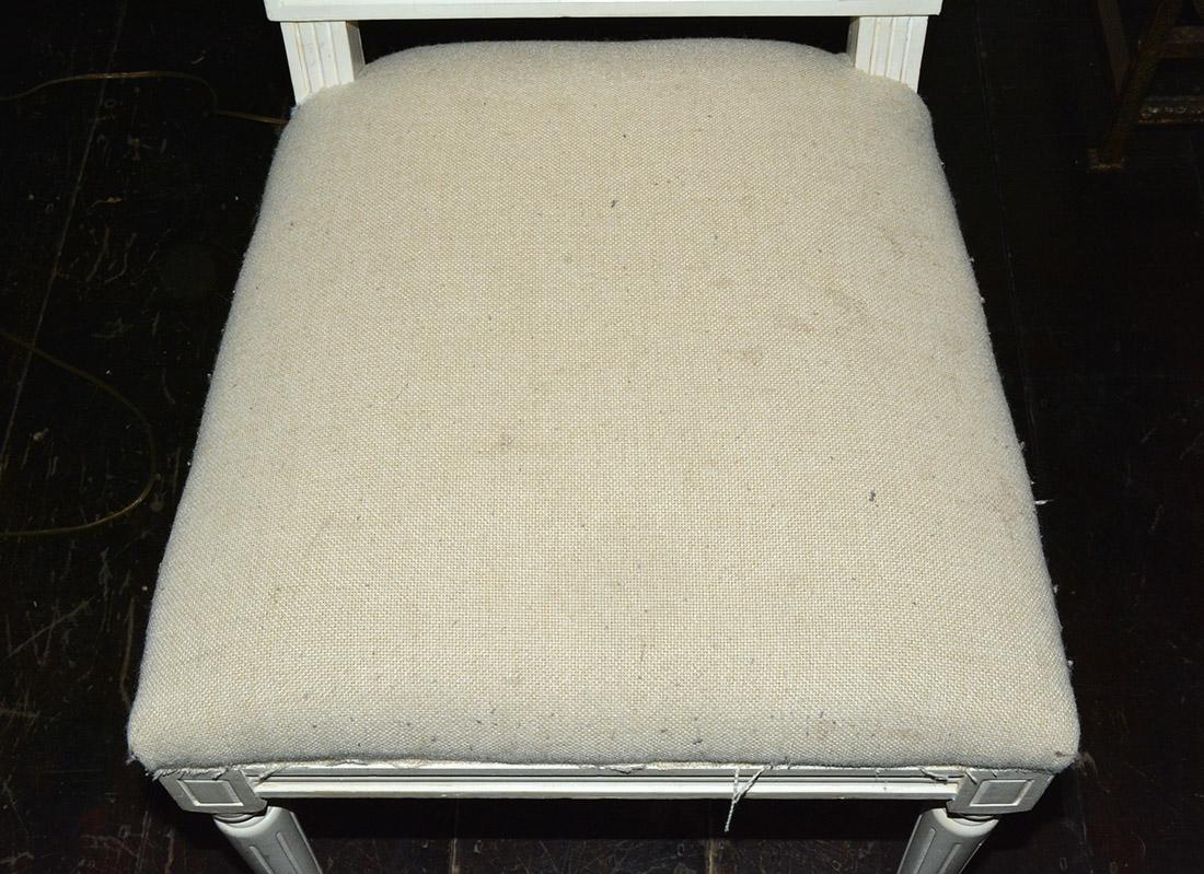Upholstery Pair of Louis XVI Style Side Chairs
