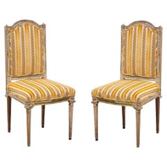 Pair of Louis XVI Style Side Chairs