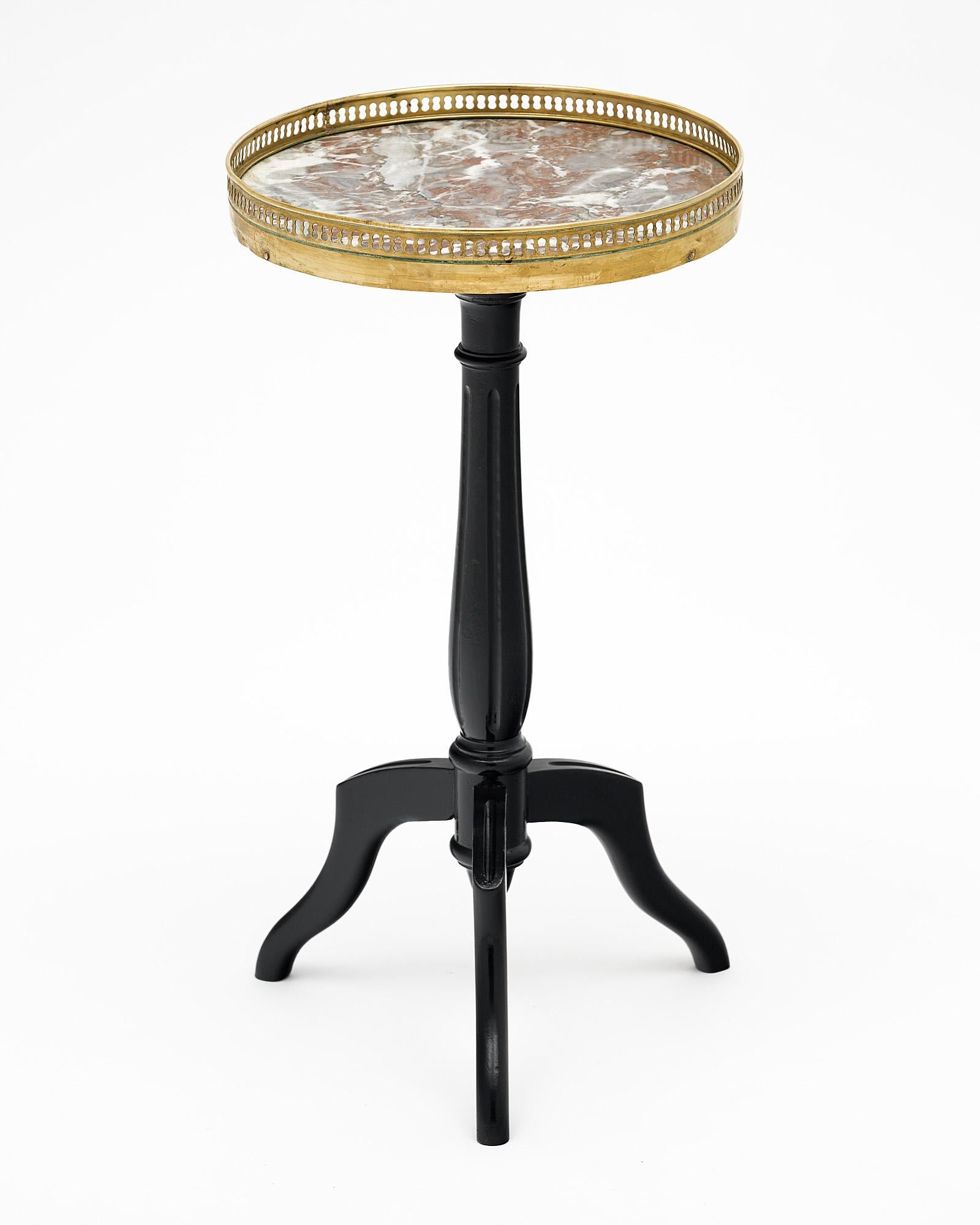 Pair of Louis XVI Style Side Tables For Sale 1