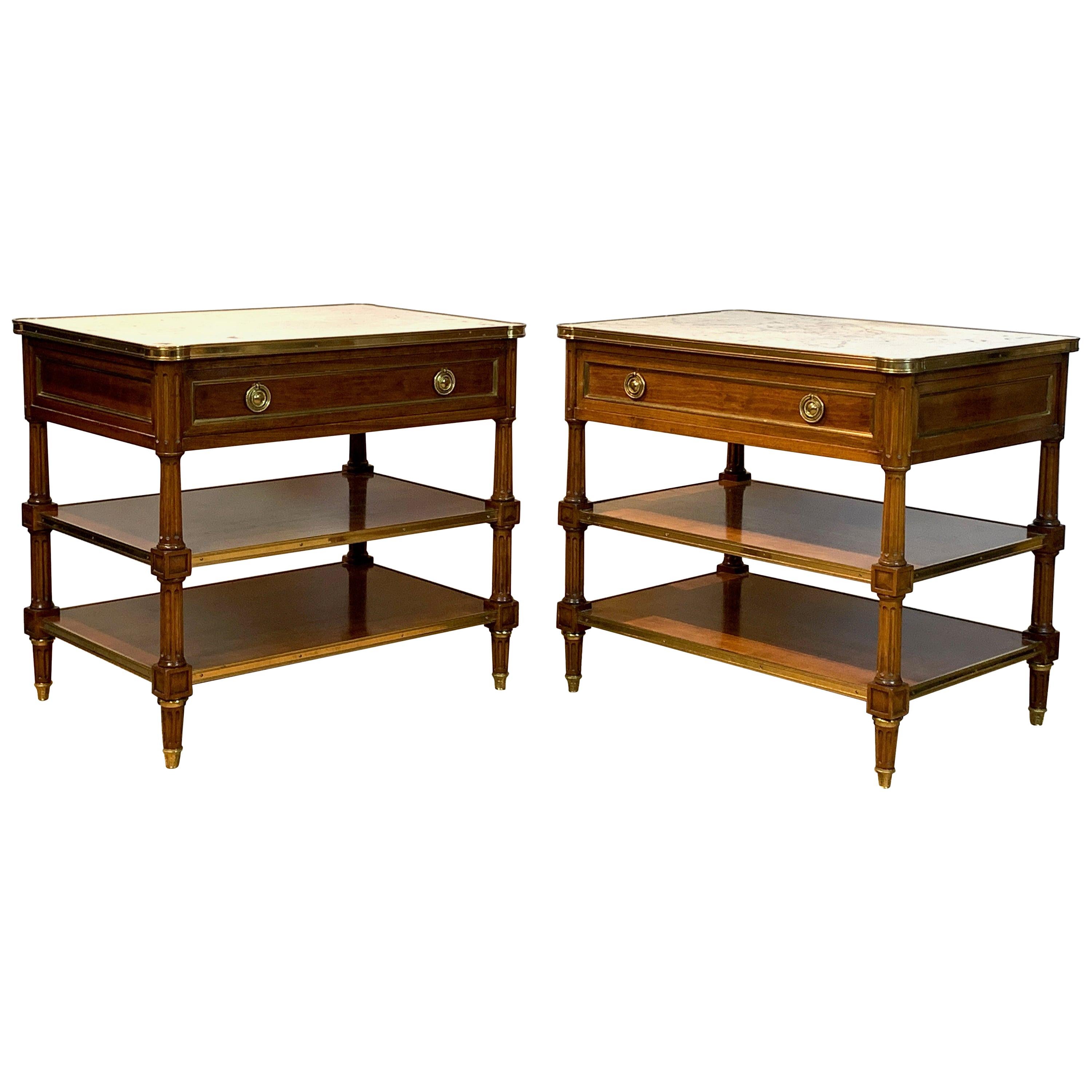 Pair of Louis XVI Style Side Tables