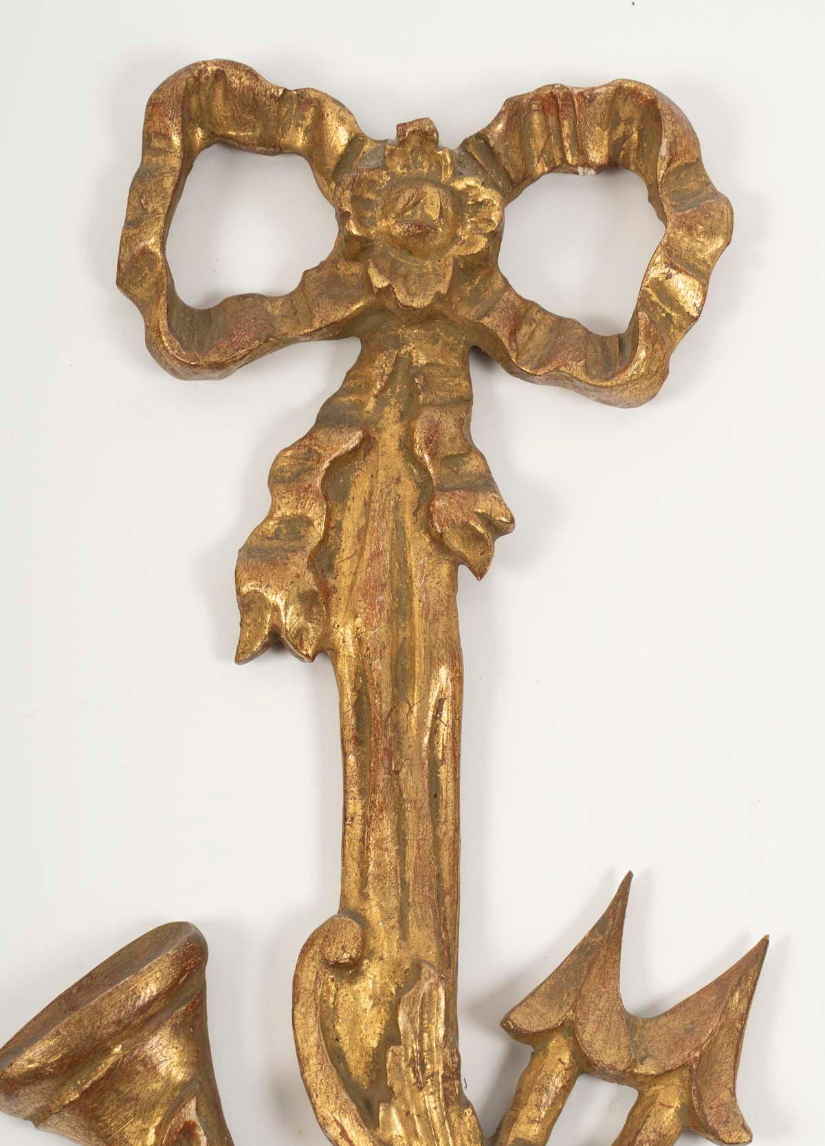 Pareja de apliques de pared estilo Luis XVI, principios del siglo XX, estilo Napoleón III. en venta 1