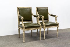 Pair of Louis XVI End Chairs