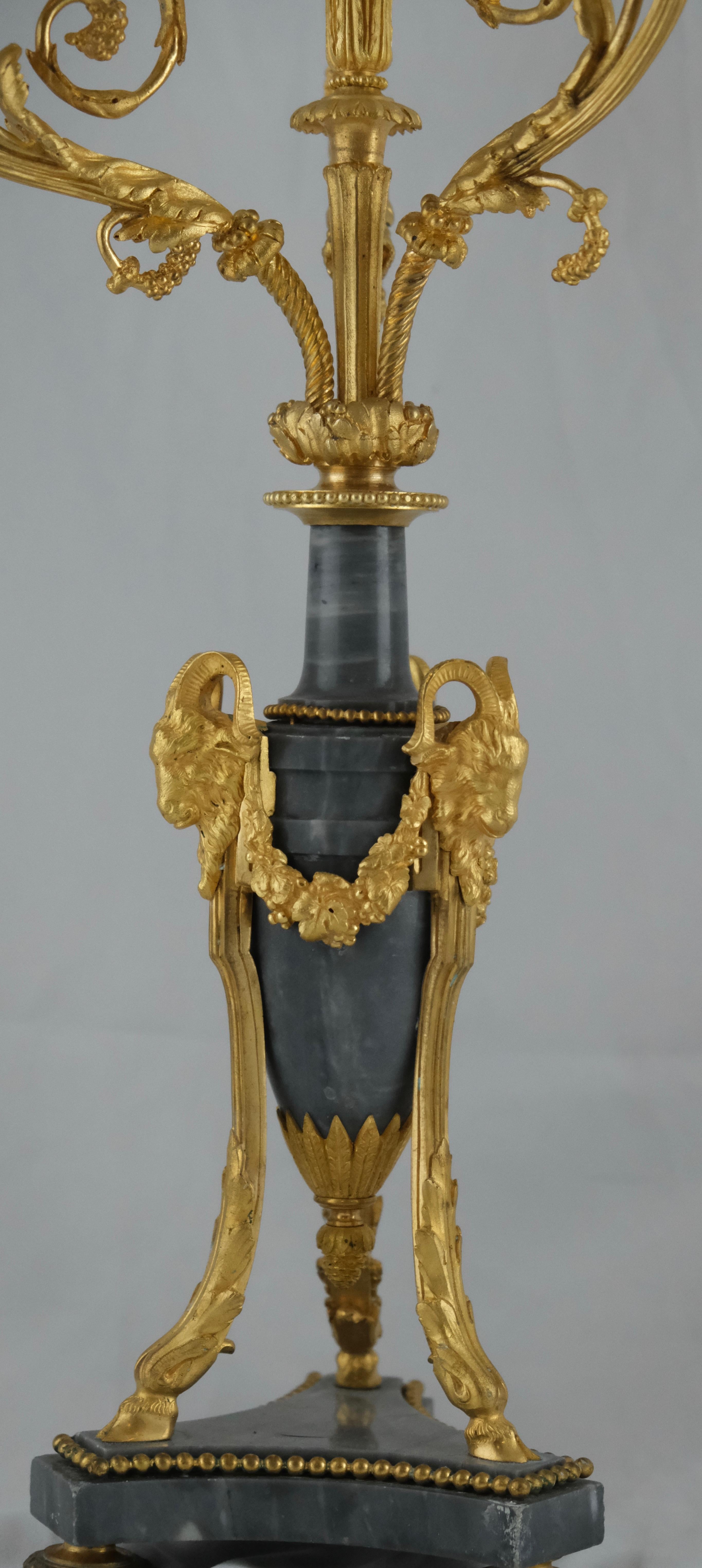 Pair of Louix XVl Style Candelabra, 19th C 5