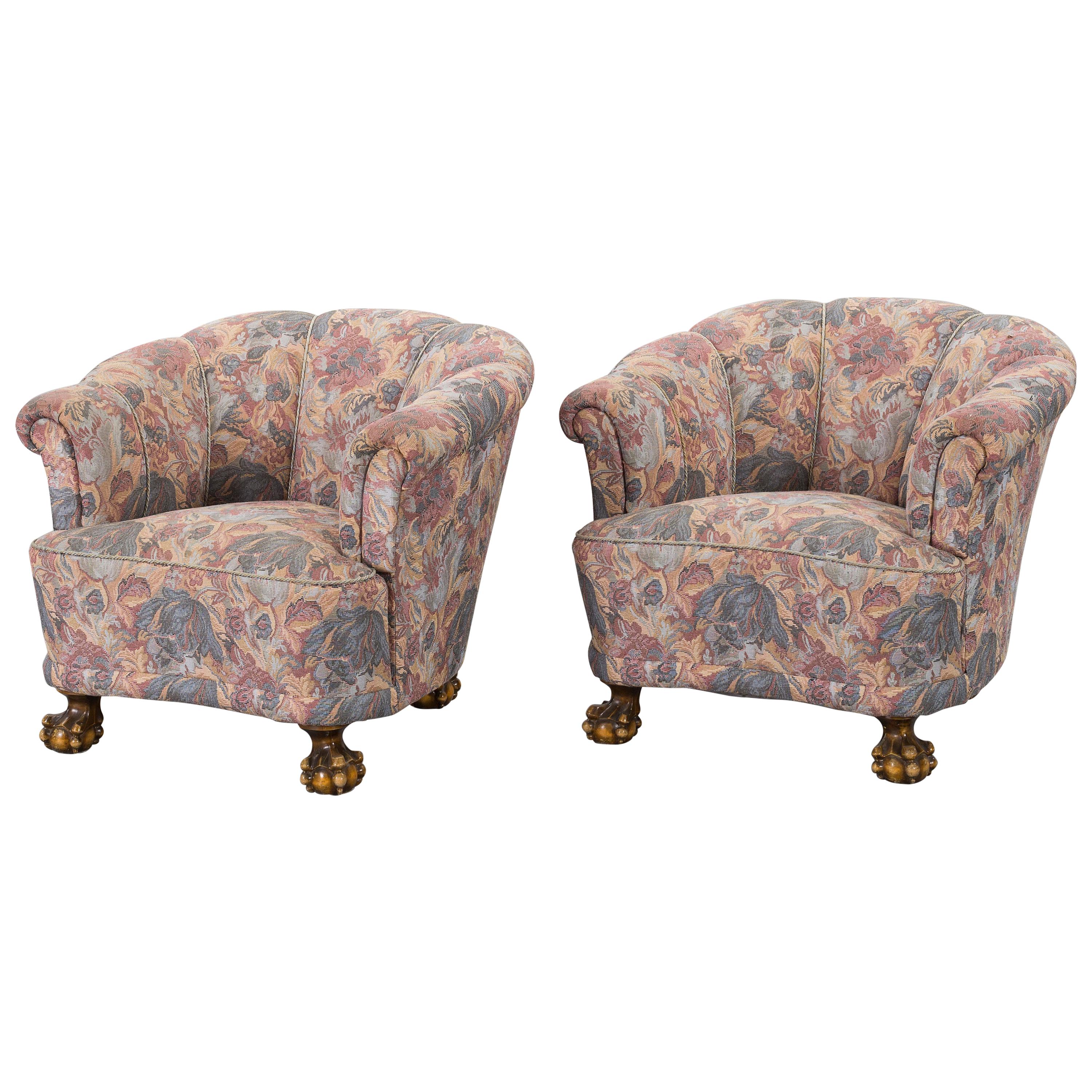 Pair of Lounge Armchairs