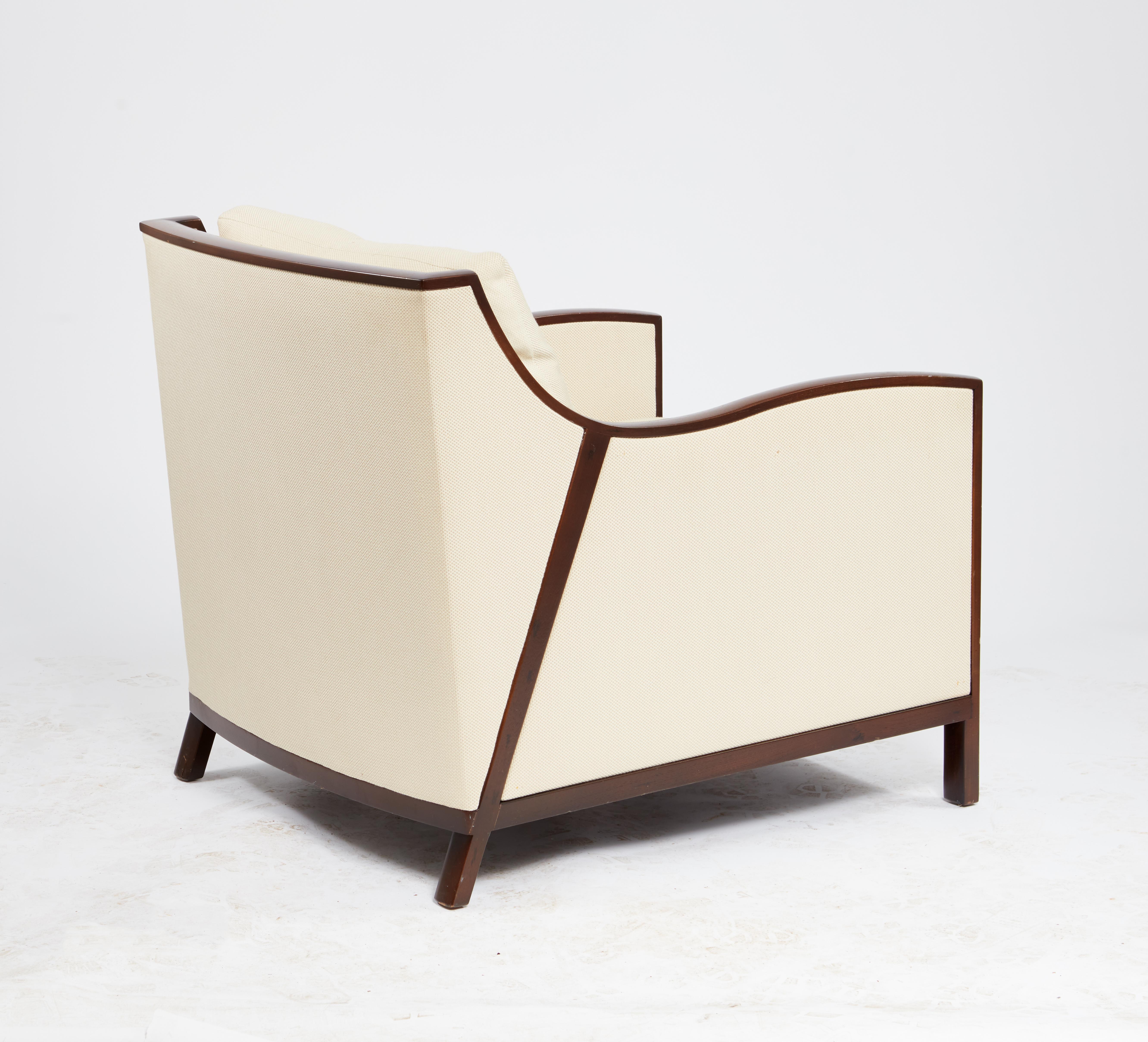 American Pair of Lounge Chair, by John Hutton for Holly Hunt For Sale