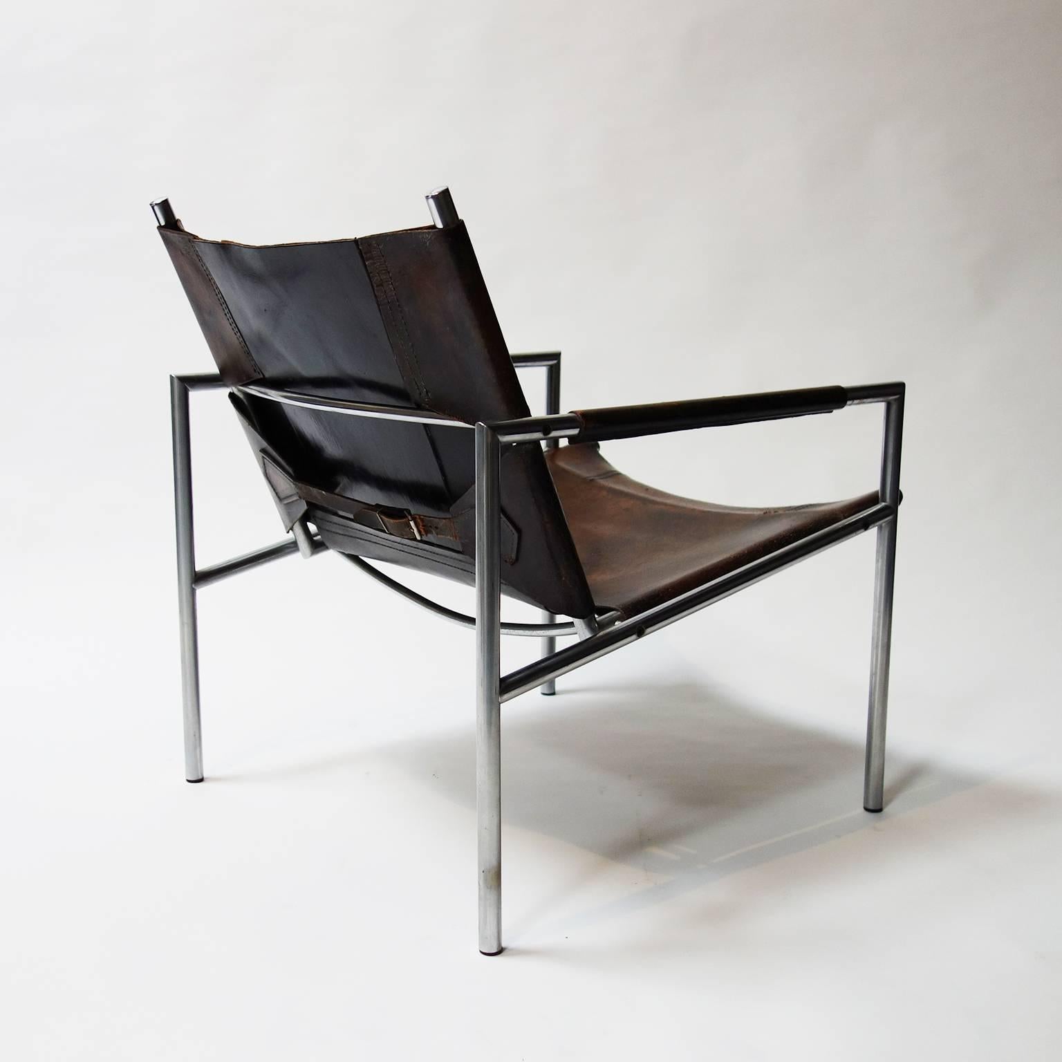 Pair of Lounge Chair Model 'SZ02' by Martin Visser for 't Spectrum Bergeijk In Good Condition In Brussels, BE