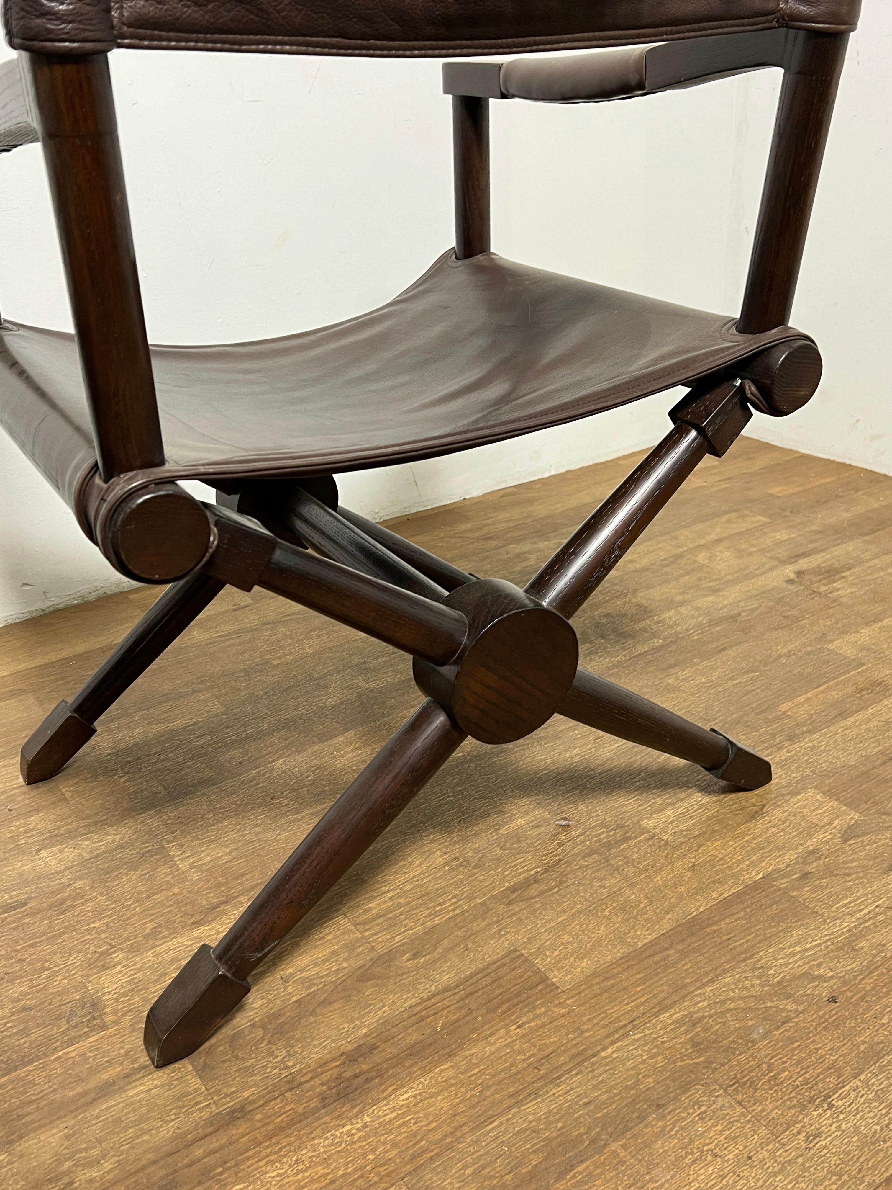 Paire de chaises longues d'après les chaises Rodo de Paul Rodocanachi pour Jean-Michel Frank en vente 4