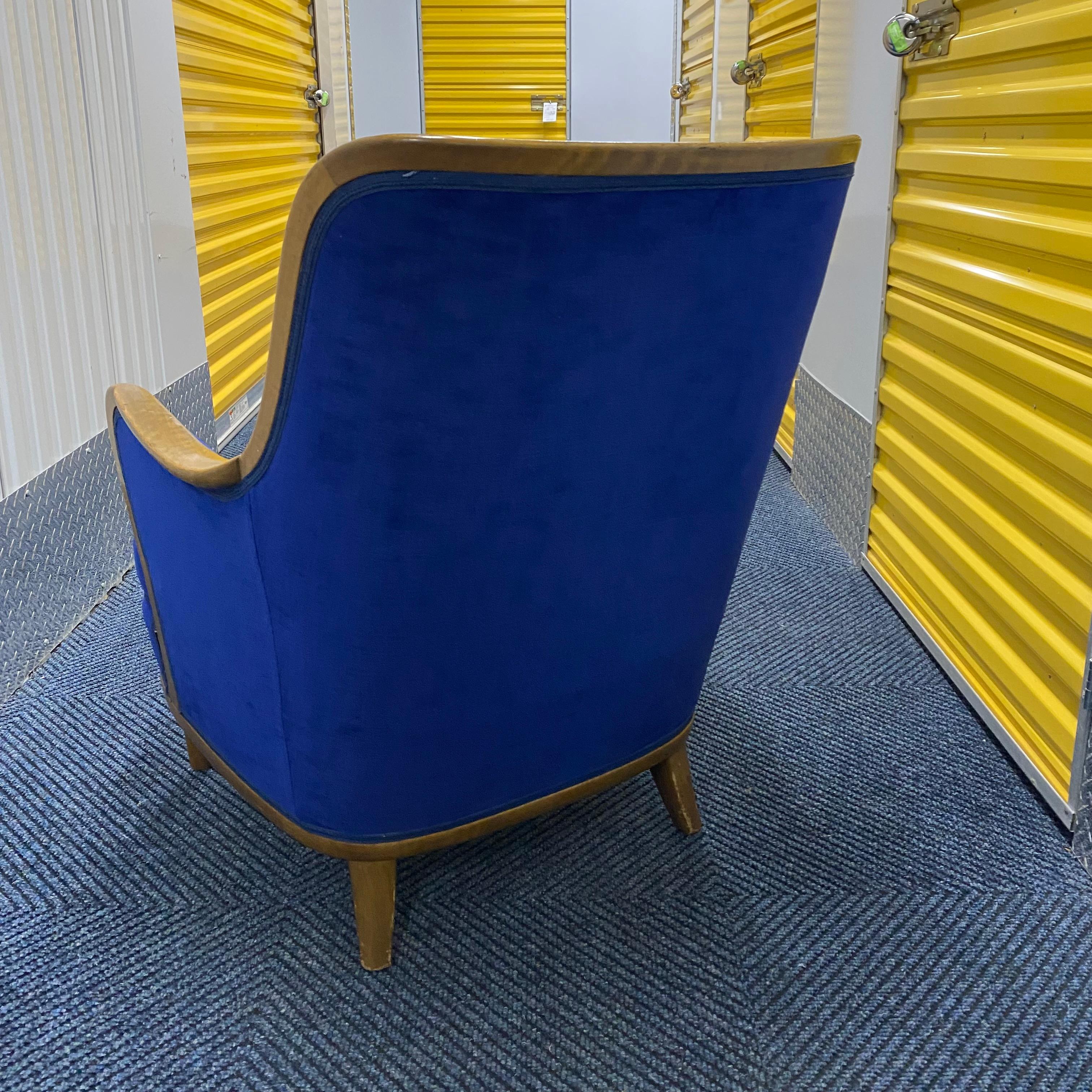 Mid-20th Century Pair of Lounge chairs attributed to Axel Larsson For Sale